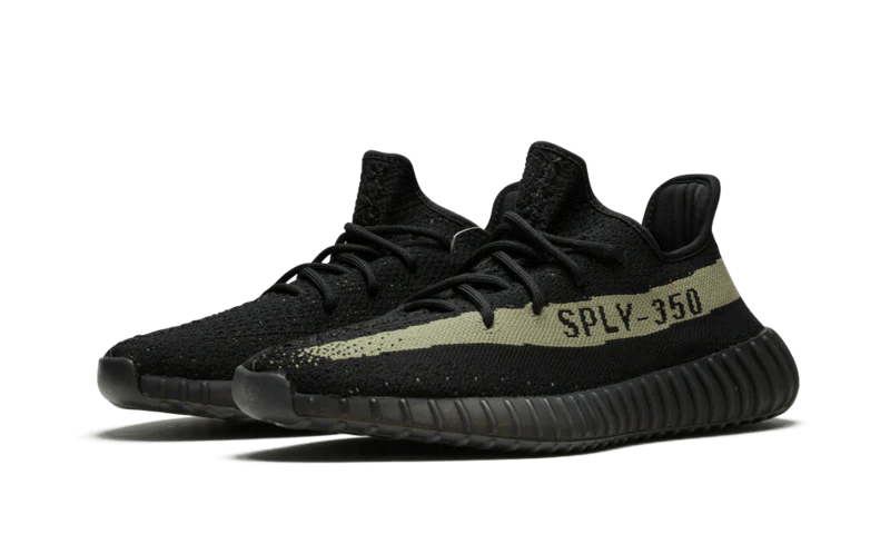 Alternative view of Yeezy Boost 350 V2 Black Green