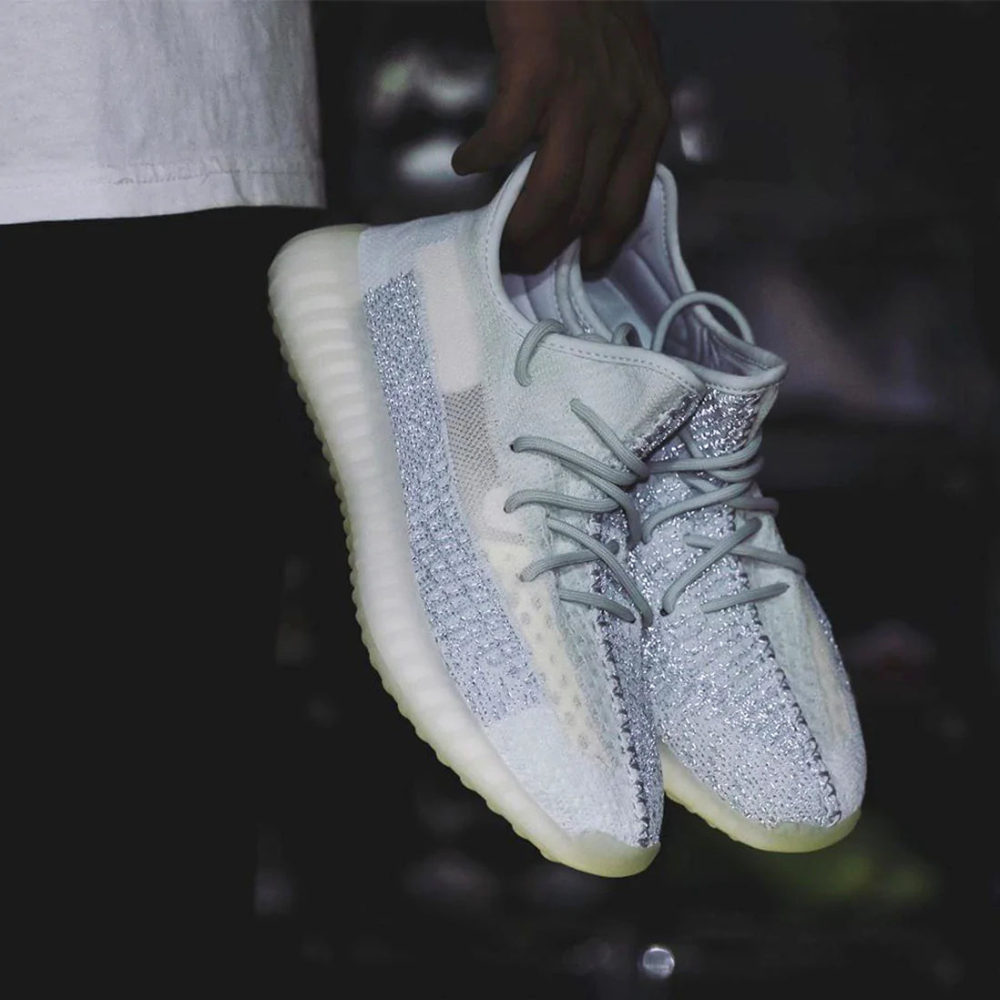 Yeezy Boost 350 V2 Cloud White Non Reflective - Image 5