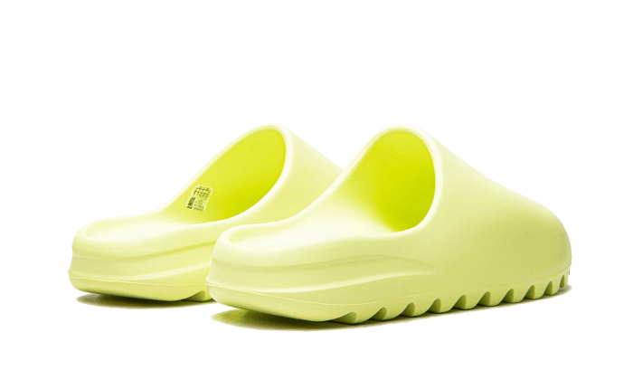 Yeezy Slide Glow Green Restock Pair 2022 - Image 3