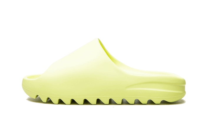 Yeezy Slide Glow Green Restock Pair 2022